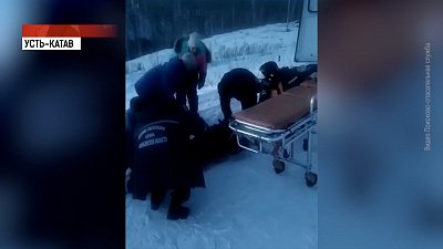 Женщина едва не погибла на тюбинговой трассе