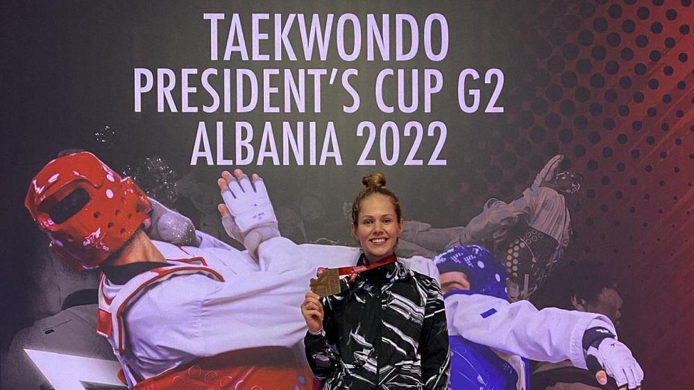 Челябинская тхэквондистка победила на соревнованиях в Албании