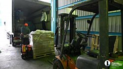 Первую машину с гуманитарным грузом из Челябинска отправили в Ростовскую область