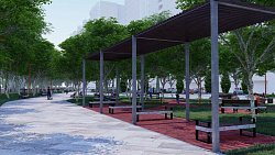 На северо-западе Челябинска появится новая благоустроенная пешеходная улица