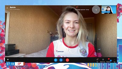 Спортсменка Ефременкова вернулась домой — Гость на связи