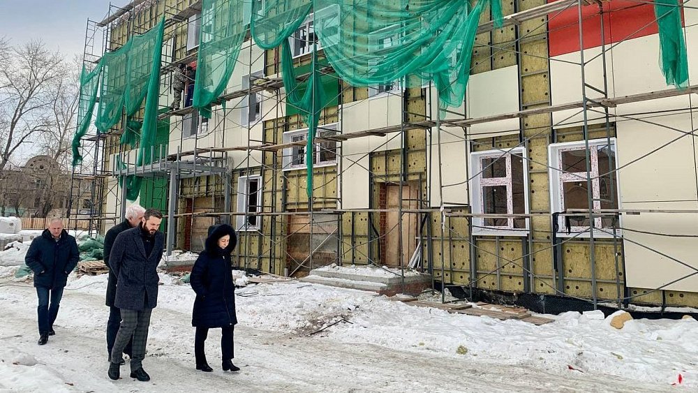 Глава Челябинска проверила ход строительства новых детских садов