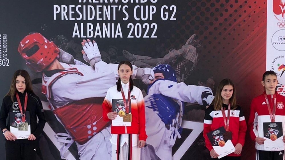 Южноуральские тхэквондисты завоевали четыре медали на Кубке президента всемирного тхэквондо