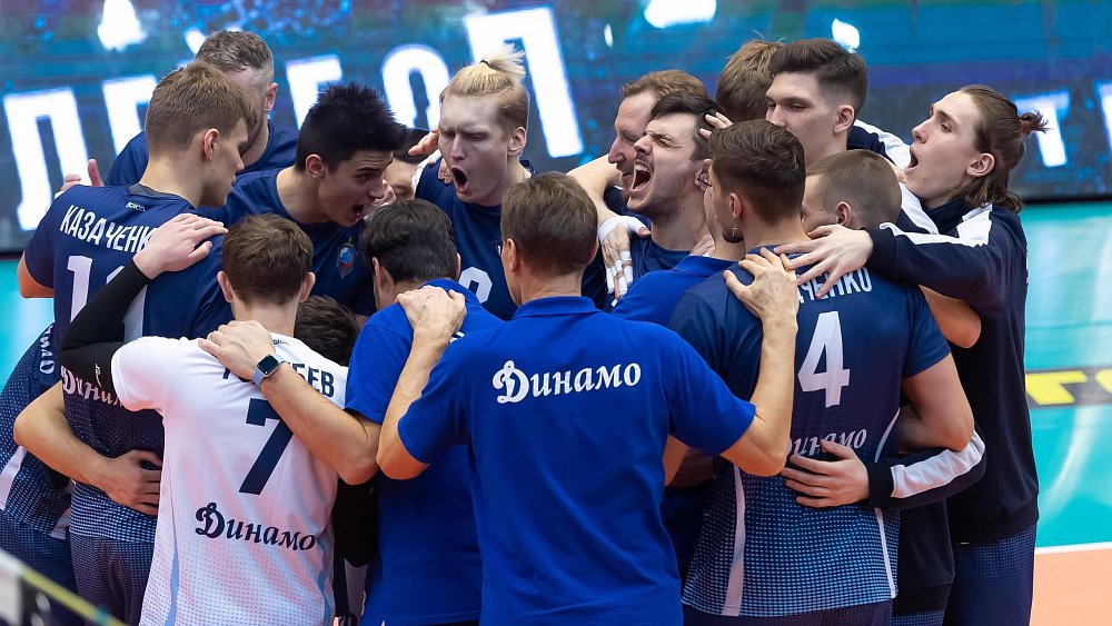 Челябинский волейбольный клуб «Динамо» одержал две победы в Высшей лиге чемпионата России