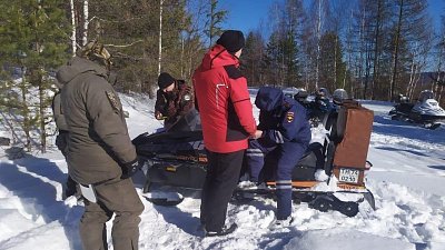 На Таганае задержали нарушителей на снегоходах