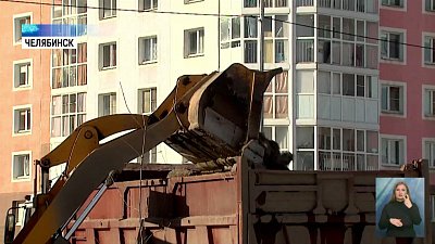 Успеют ли в Челябинске убрать снег до выходных?