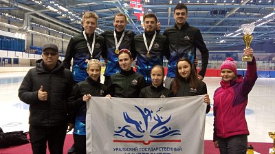 Южноуральские конькобежцы выиграли командный зачет Всероссийской зимней универсиады