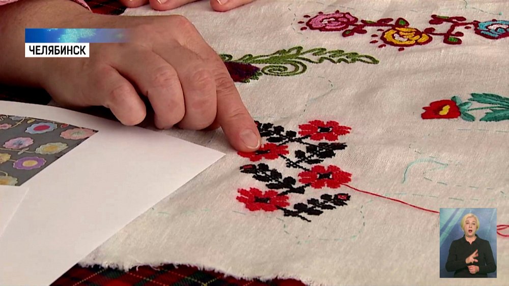 Мастерицы вышили карту региона