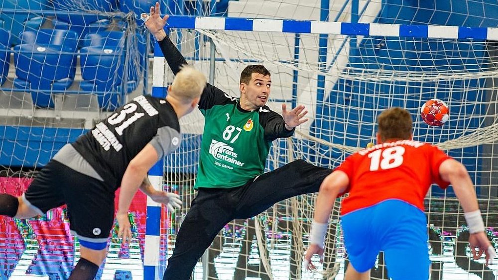 Гандболисты «Динамо-Сунгуля» уступили СГАУ-Саратов в чемпионате российской Суперлиги