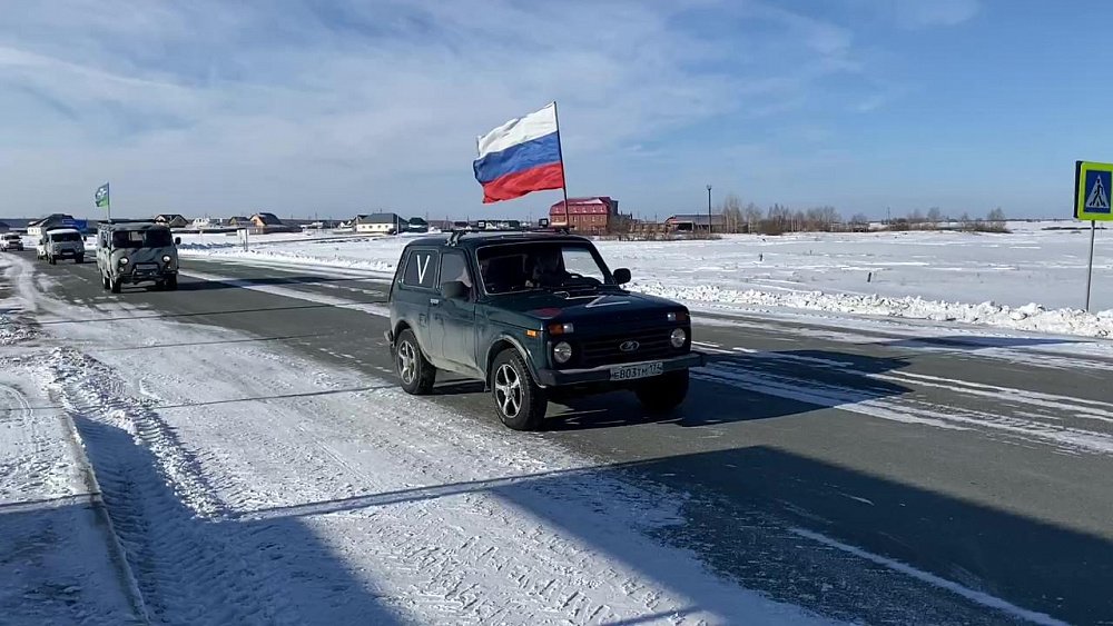 В Челябинской области прошли автопробеги в поддержку спецоперации на Украине