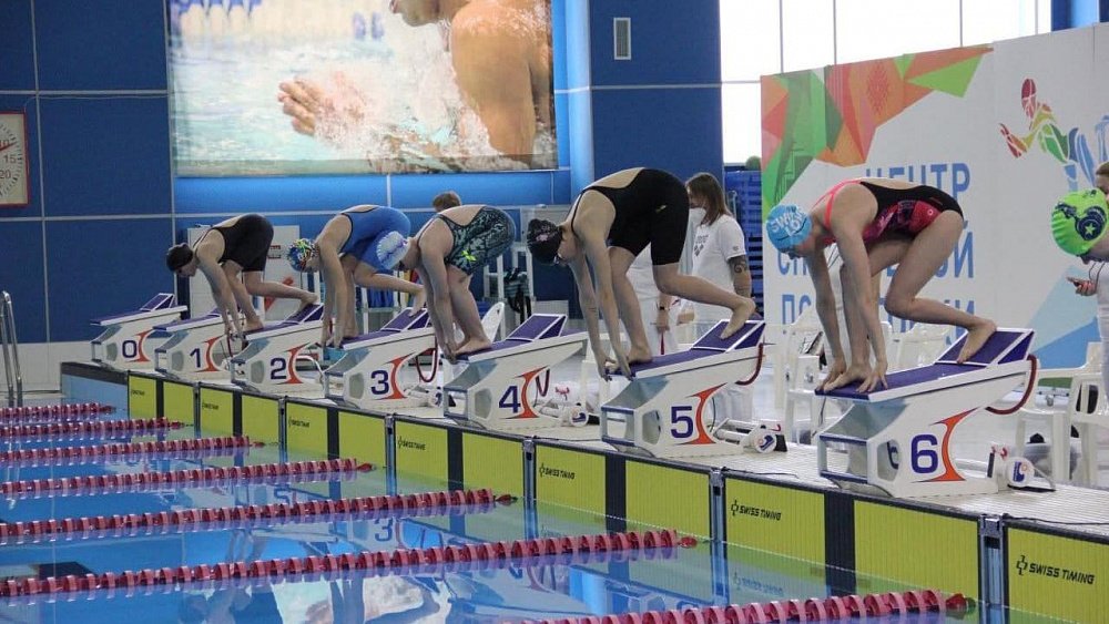 Южноуральские девушки завоевали медали на чемпионате России по плаванию среди слепых спортсменов