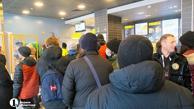 После новости о закрытии в челябинских McDonald’s выстроились очереди