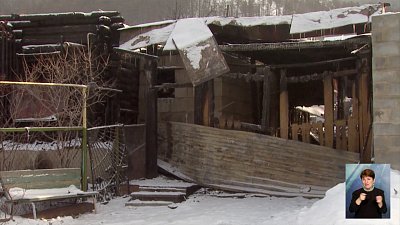 В Миассе на пожаре спасли мать с грудным ребенком