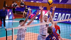 Волейбольный клуб «Динамо» одержал победу над ЦСКА в Высшей лиге чемпионата России