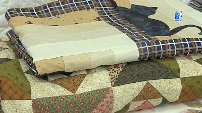 Жительница Миасса шьёт из лоскутов