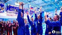 Ватерпольный клуб «Динамо-Уралочка» завоевал серебро чемпионата России