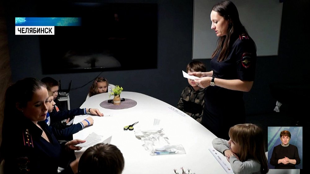 Полицейские провели мастер-класс для детей