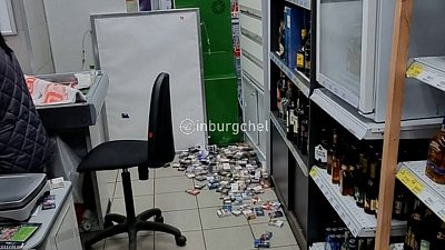 Сигаретное ограбление в Челябинске зафиксировано на видео