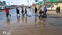 В Челябинске начали ямочный ремонт на дорогах