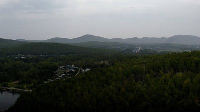 Красоты Челябинской области — озеро Серебры