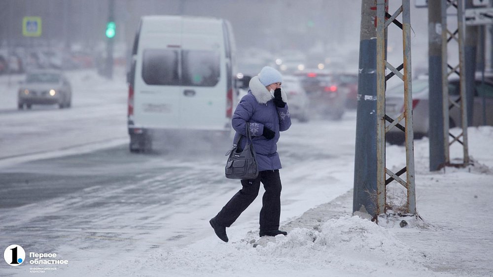 Южноуральцев предупредили о мокром снеге и сильном ветре