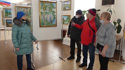 В Челябинской области открылась выставка картин Владимира Щеглова