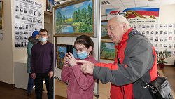 В Челябинской области открылась выставка картин Владимира Щеглова