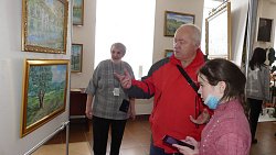 В Челябинской области открылась выставка картин Владимира Щеглова