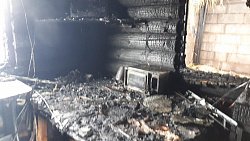 В Челябинской области на пожаре в частном доме погиб мужчина