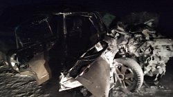 На трассе в Челябинской области в лобовом ДТП погибли три человека