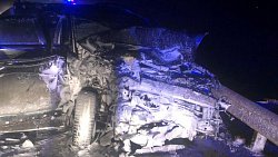 На трассе в Челябинской области в лобовом ДТП погибли три человека