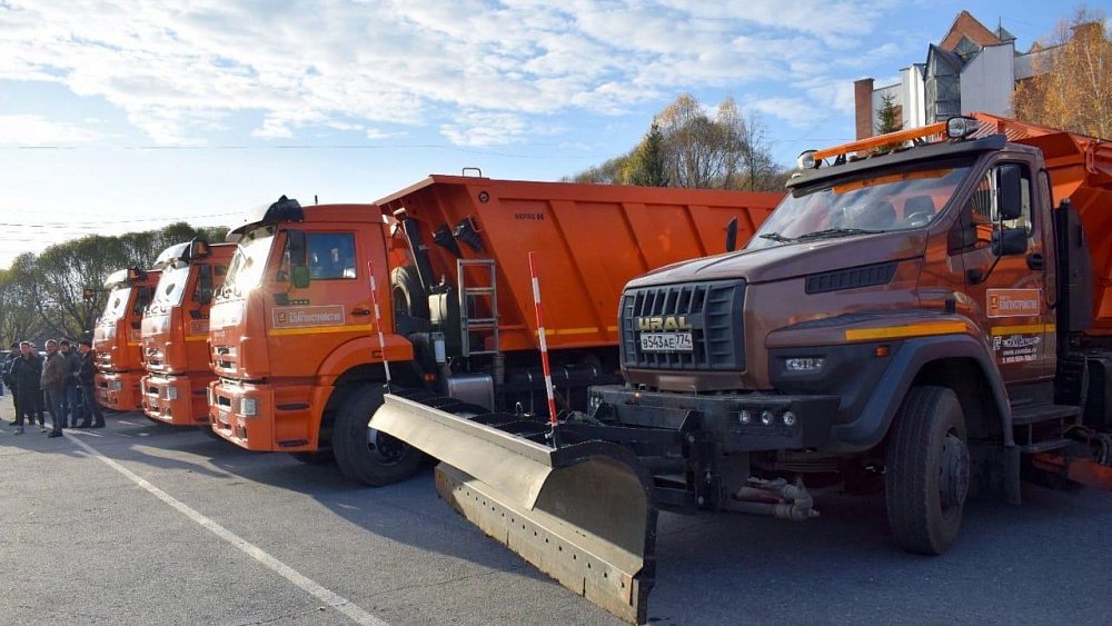 Жители Златоуста могут следить за работой дорожной техники с помощью приложения
