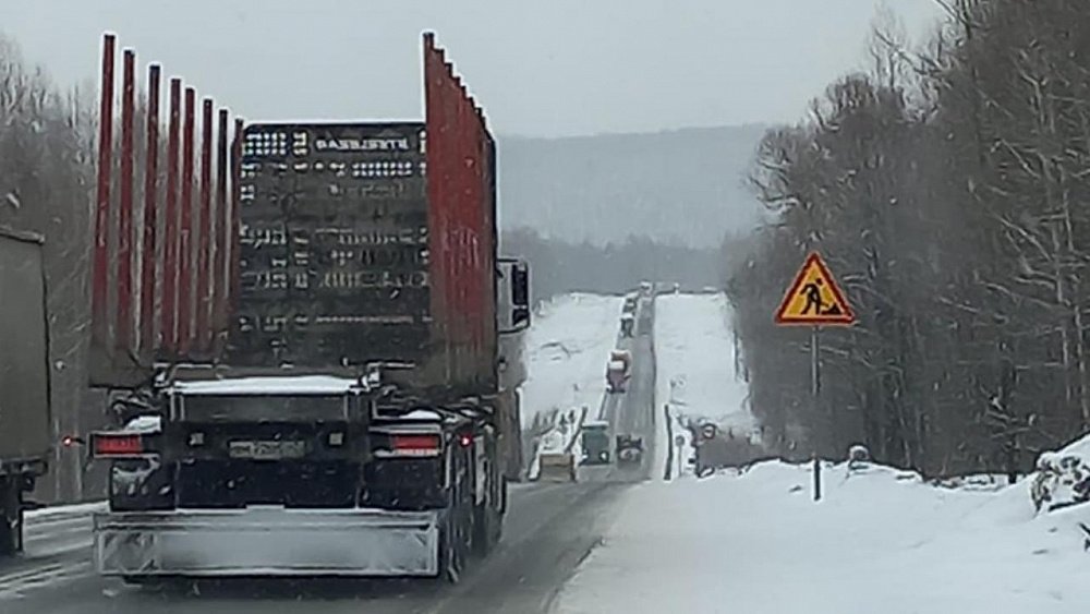 На трассе М‑5 в Челябинской области из‑за аварии в Башкирии затруднено движение