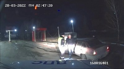 Полицейские сняли задержание пьяного угонщика из Сатки