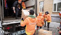 Волонтеры акции #МыВместе отправили гуманитарный груз для вынужденных переселенцев из ДНР и ЛНР