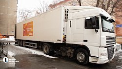 Волонтеры акции #МыВместе отправили гуманитарный груз для вынужденных переселенцев из ДНР и ЛНР