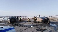 На трассе в Челябинской области при столкновении авто погибли четыре человека