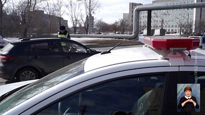 Полицейские помогли беременной женщине