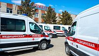 В Челябинской области автопарк скорой помощи получил 18 новых машин