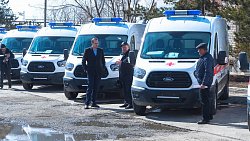 В Челябинской области автопарк скорой помощи получил 18 новых машин
