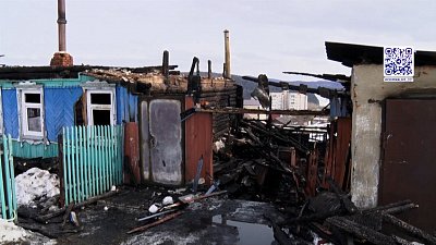 Сосед спас пенсионерку от гибели