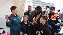 В Челябинске прошла выставка спасательной техники