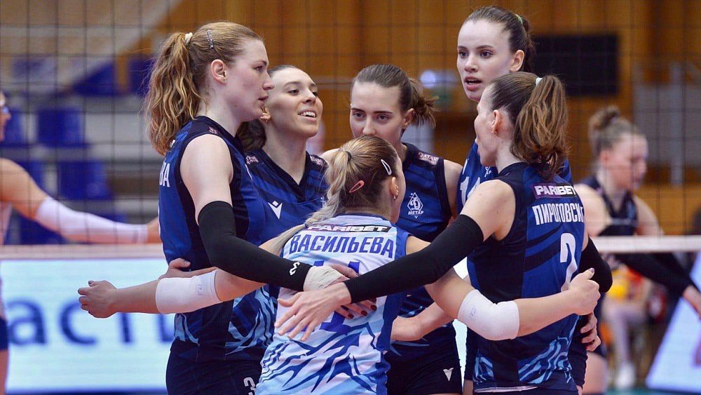 Волейболистки клуба «Динамо-Метар» победой завершили регулярный чемпионат
