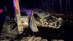 На трассе в Челябинской области в лобовом ДТП погиб пассажир легковушки