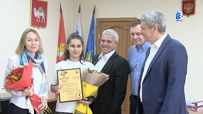 Миасская спортсменка награждена знаком отличия