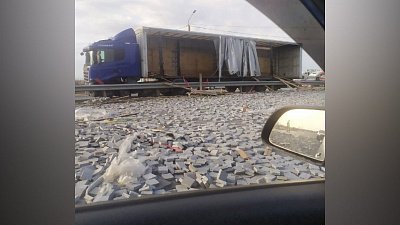 Видео аварии возле поселка Витаминный Сосновского района