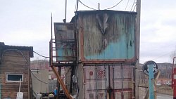 В Карабаше в бытовом вагончике сгорели два человека