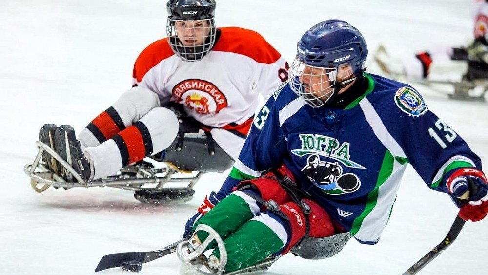 Южноуральская команда выступила в финале чемпионата России по следж-хоккею