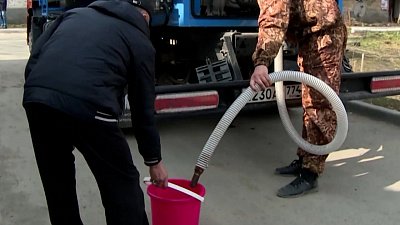 В поселке Красногорский 10 тысяч жителей остались без водоснабжения