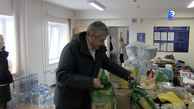 Миасцы продолжают сбор гуманитарной помощи